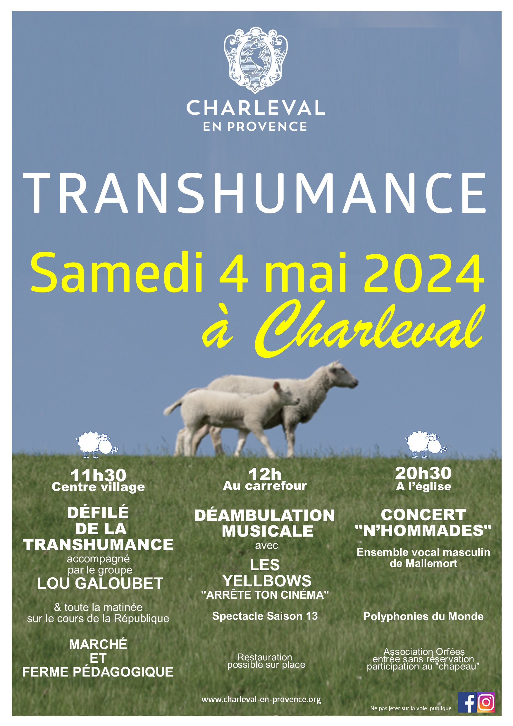 Transhumance affiche programme A3 doc 3
