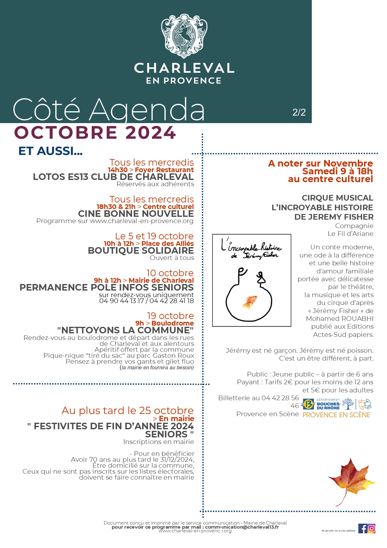 Octobre 2024 cot agenda page 2